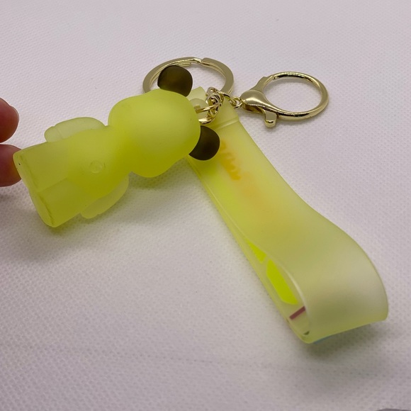 Keychain Charm Superhero Green Bear Supreme airpod case charm cute charm keyring - Picture 5 of 6